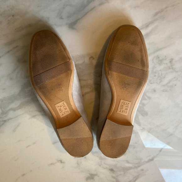 Naturalizer Emiline Light Blue Suede Loafers - Picture 4 of 4